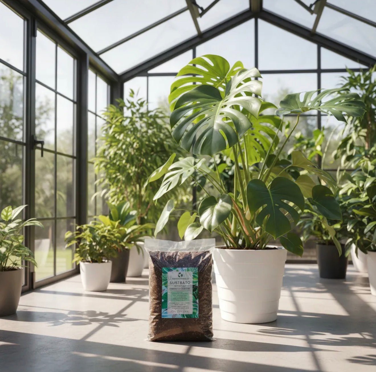 Sustrato Premium para Plantas de Interior y Tropicales – 5, 10 y 20 L