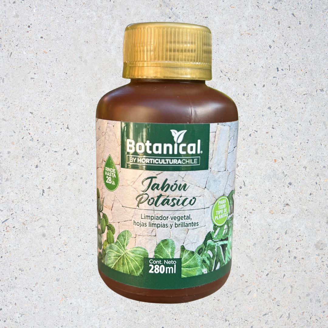 Jabón Potásico Concentrado para Plantas | Limpieza y Brillo Foliar