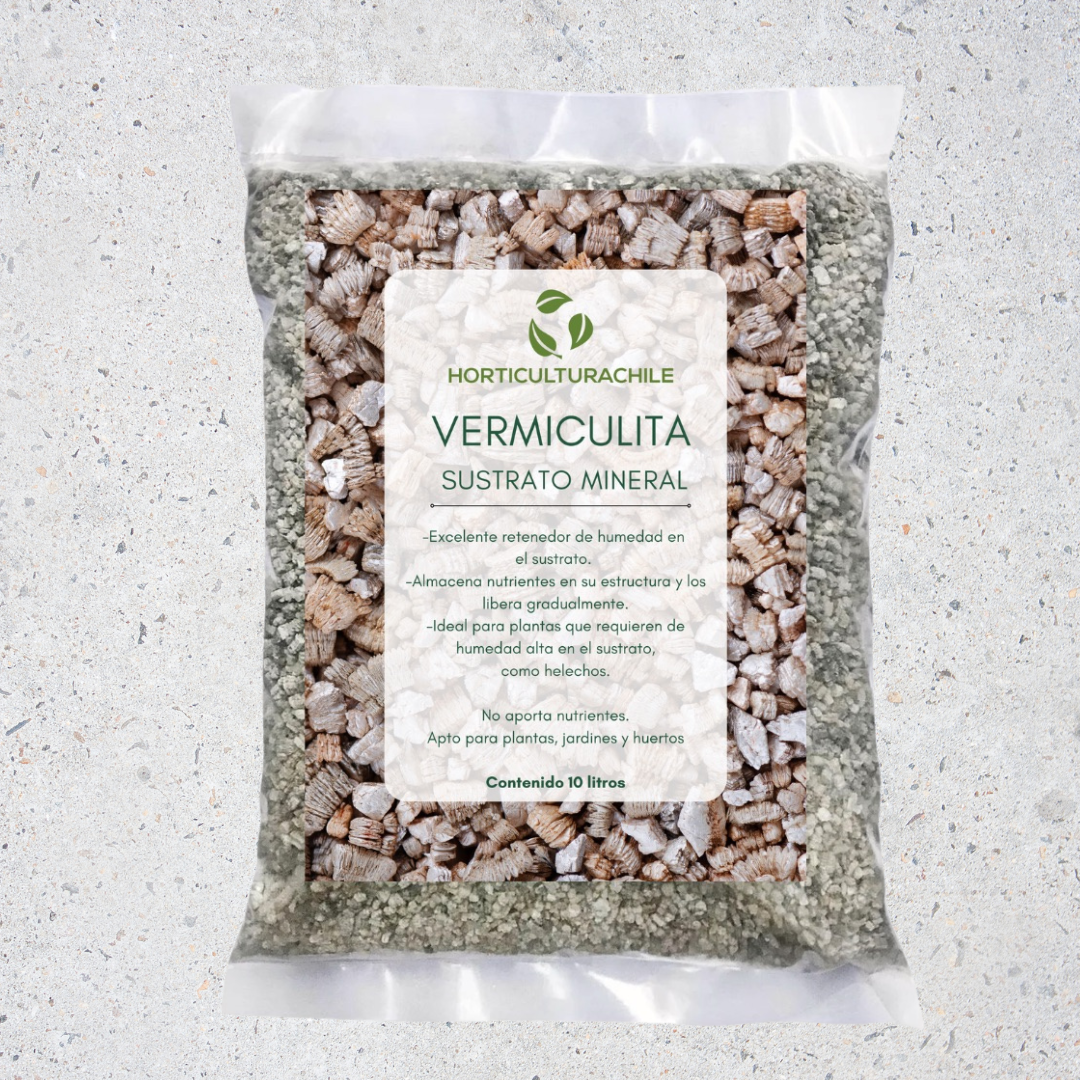 Vermiculita Gruesa Premium para Sustratos y Cultivos – 5 y 10 L