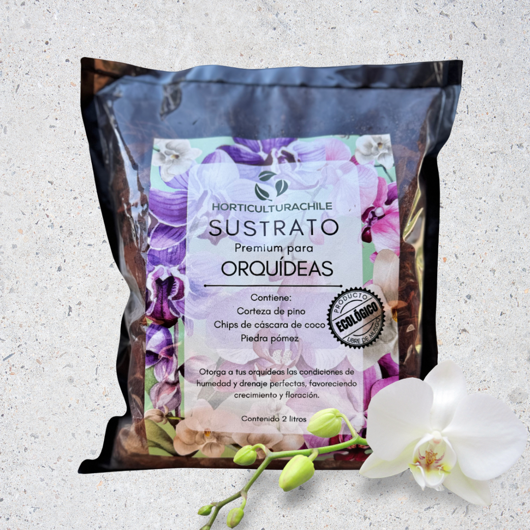 Sustrato Premium para Orquídeas 2L – Horticulturachile