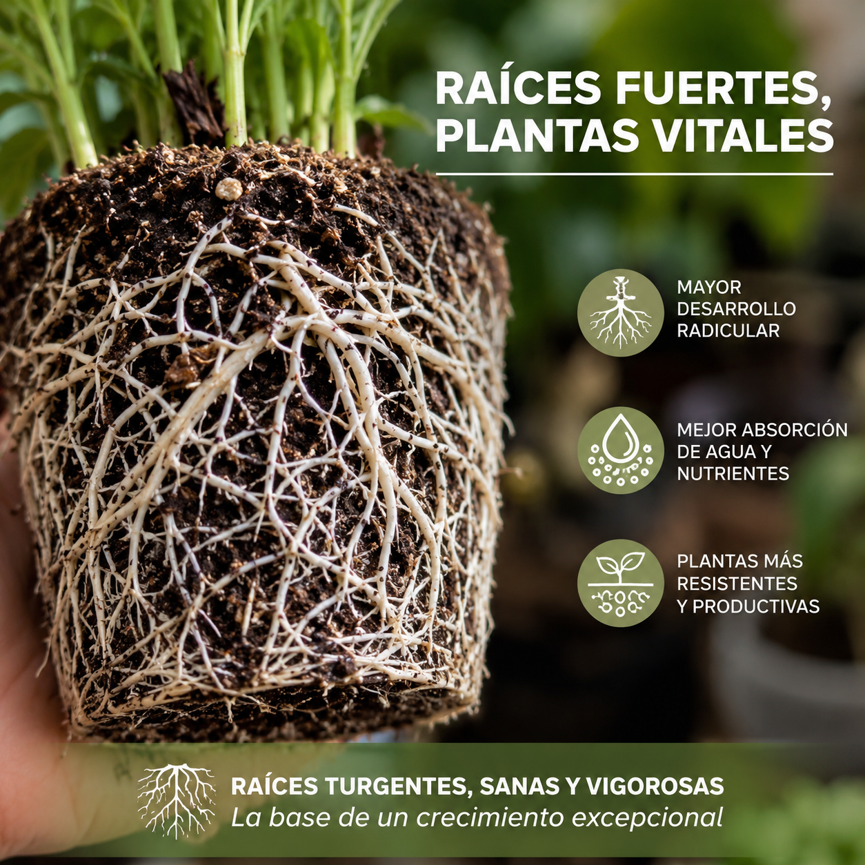 Micorrizas Endomicorrizas 100 g | Estimulante Radicular
