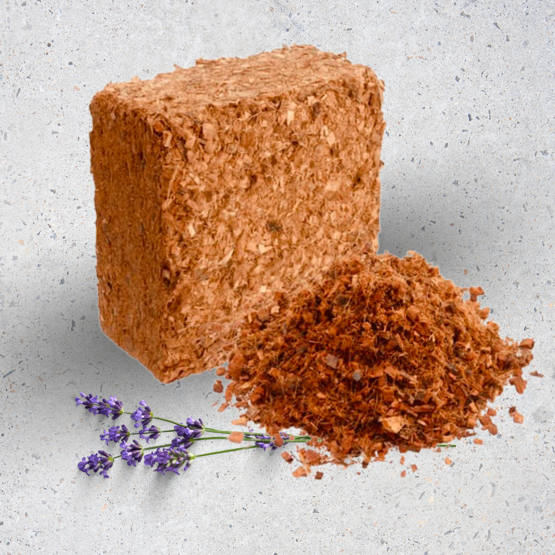 Bloque de Fibra de Coco en Chips – 5 kg aprox (Rinde 60 L Hidratada)