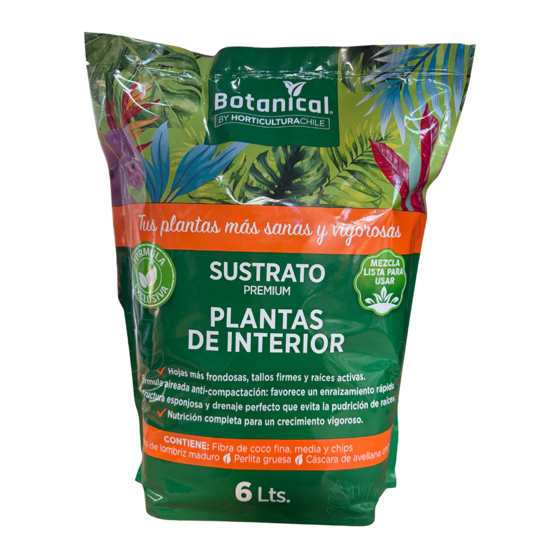 Sustrato Premium para Plantas de Interior | Aireación y Drenaje Profesional