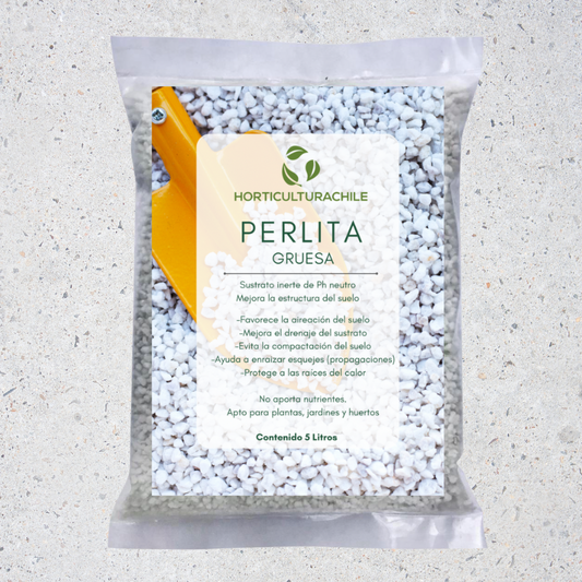 Perlita Gruesa Premium para Sustratos y Cultivos – 5 y 10 L