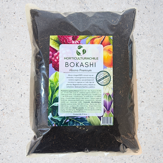 Abono Bokashi Horticulturachile 5 litros