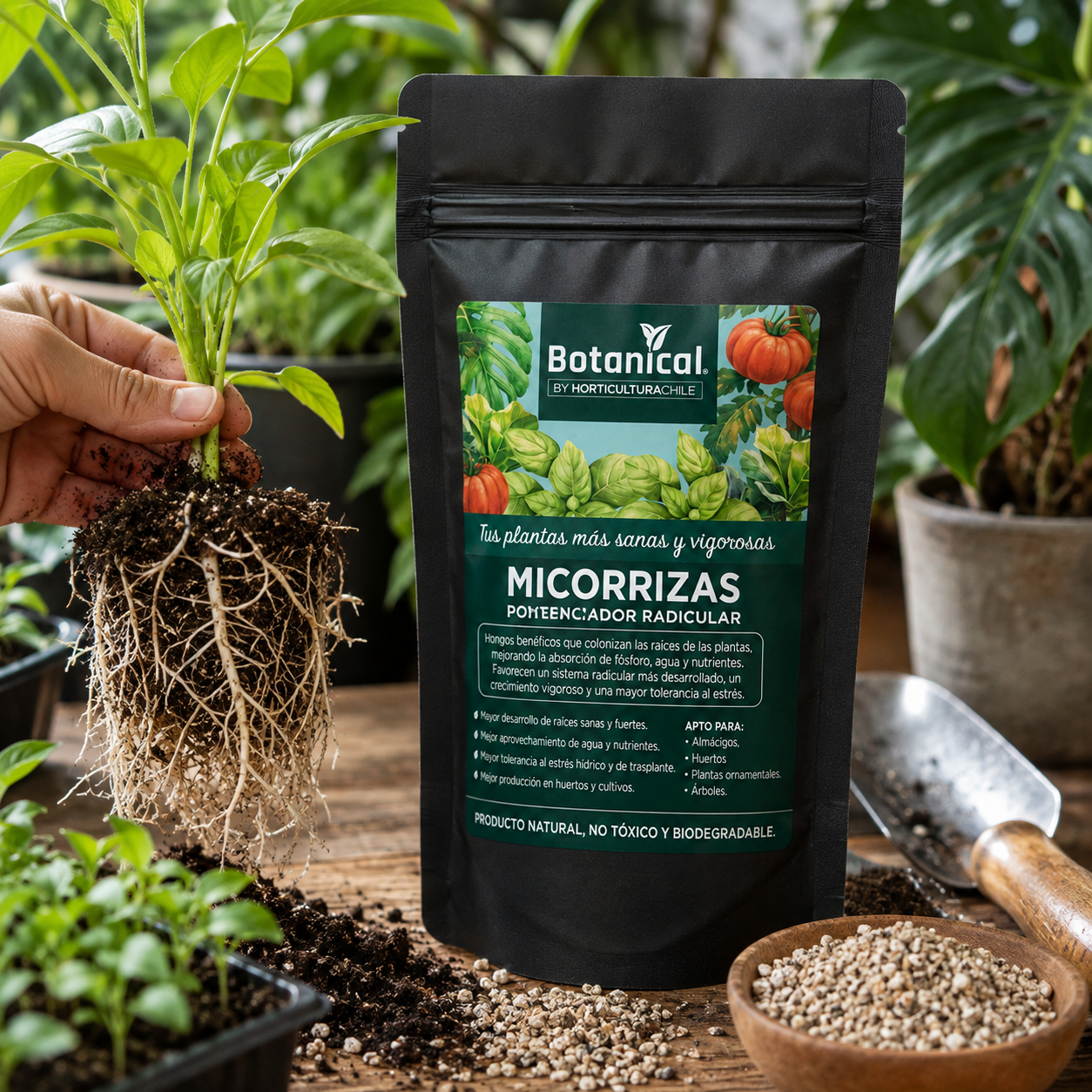 Micorrizas Endomicorrizas 100 g | Estimulante Radicular