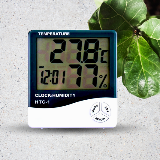 Medidor de temperatura y humedad digital - Termohigrómetro