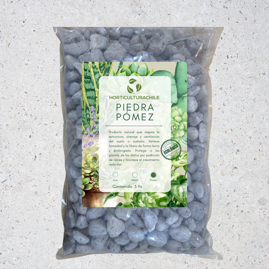 Piedra Pómez para Jardinería – Formatos 5 Litros (Fina y Gruesa)