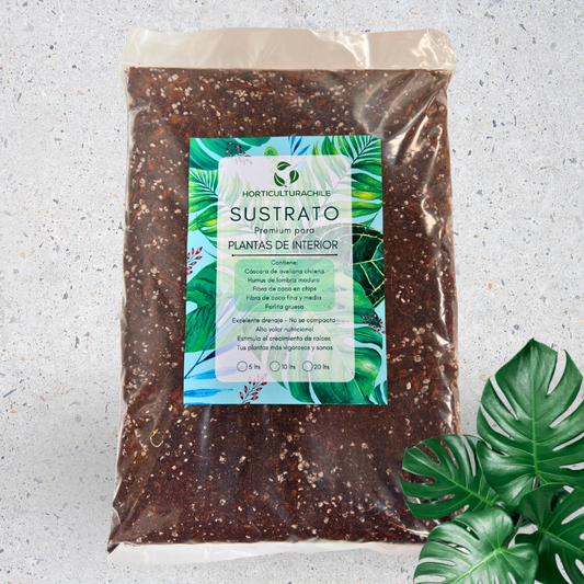 Sustrato Premium para Plantas de Interior y Tropicales – 5, 10 y 20 L
