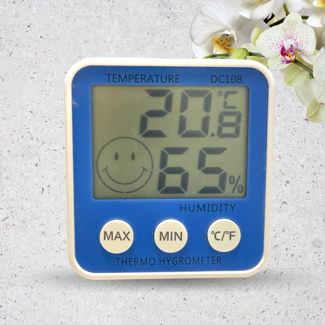 Medidor de temperatura y humedad digital varios colores - Termohigrómetro