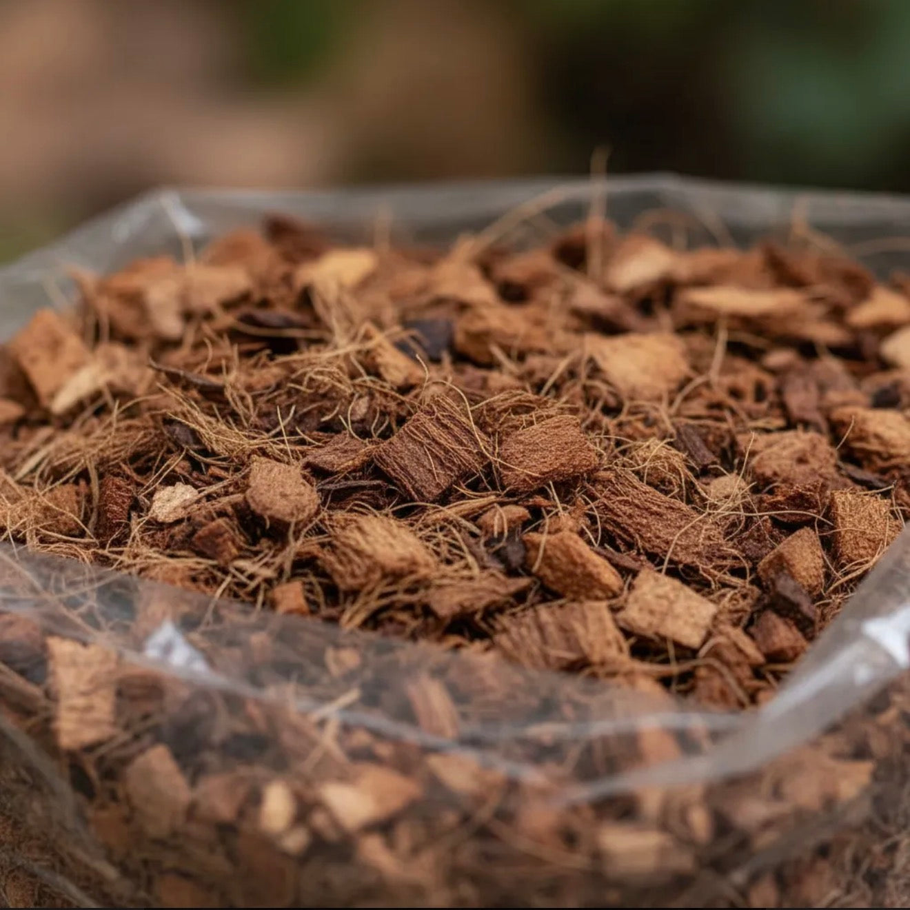 Fibra de Coco en Chips Hidratada – Sustrato Natural 5 y 10 L