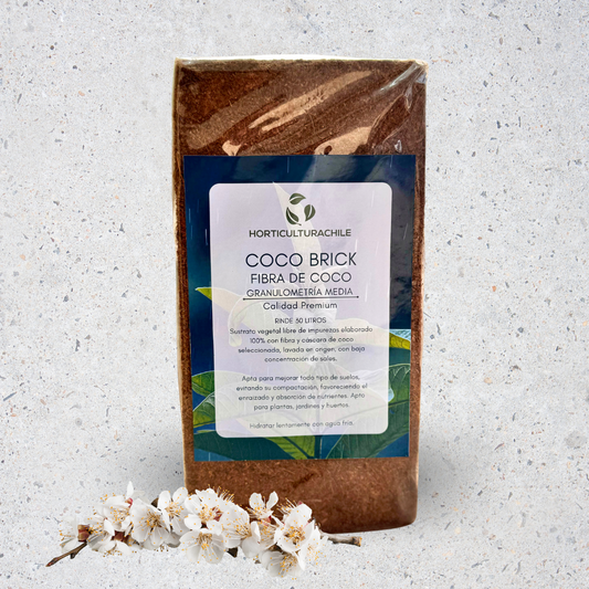 Fibra de Coco Fina 2,5 kg – Sustrato Orgánico para Plantas y Huertos