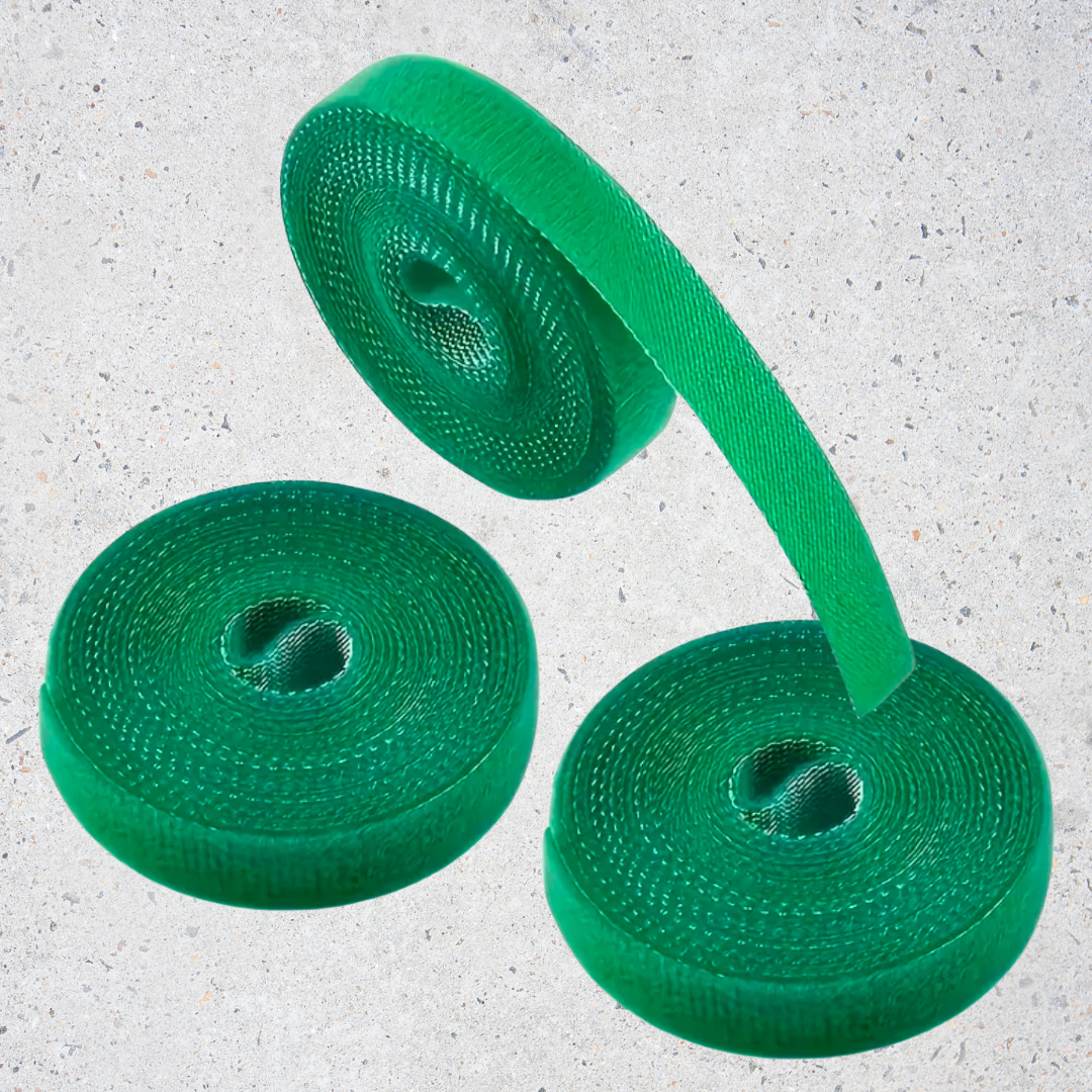 Pack 3 Amarras Velcro para Plantas |     Tutorado Reutilizable 1 cm x 1 m