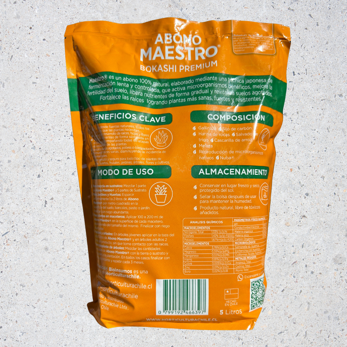 Abono MAESTRO®️ Bokashi Premium  5 litros