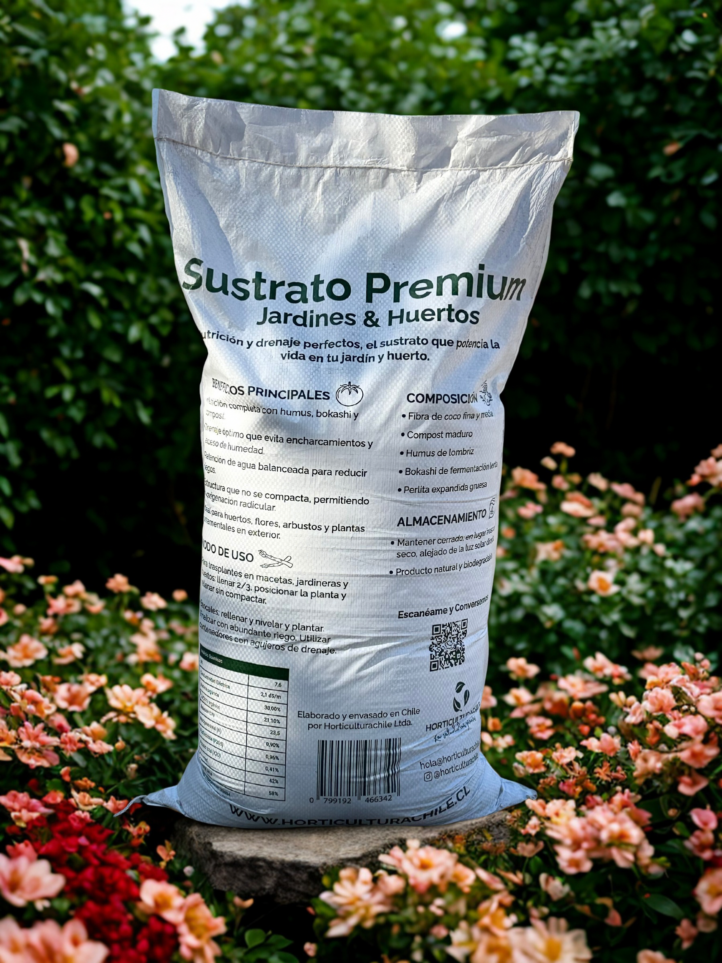 Sustrato Premium Huertos y Jardines – 20 y 40 L