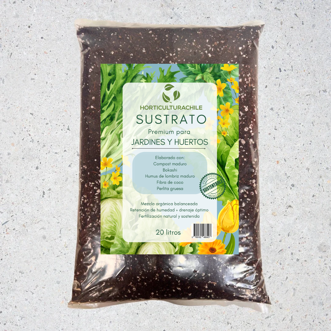 Sustrato Premium Huertos y Jardines – 20 y 40 L