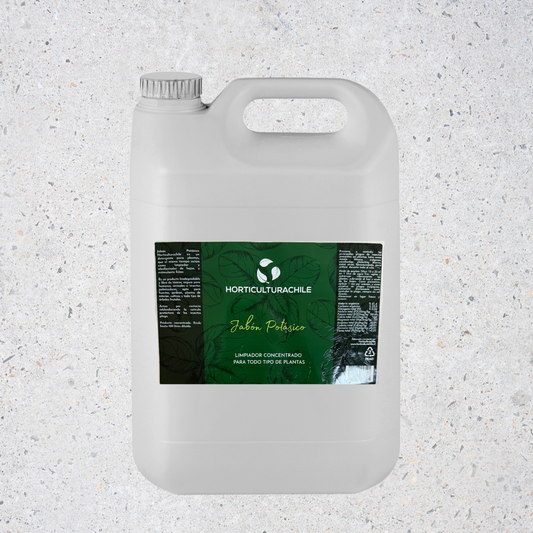 Jabón Potásico Concentrado para Plantas y Huertos | Horticulturachile (5L, 10L y 20L)