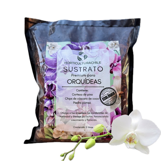 Sustrato Premium para Orquídeas 2L – Horticulturachile