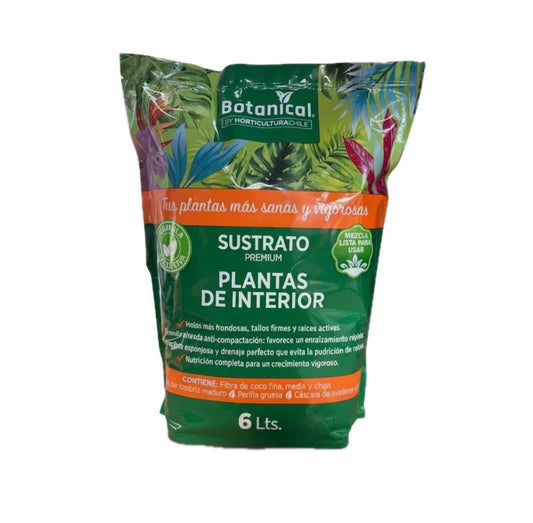 Sustrato Premium para Plantas de Interior | Aireación y Drenaje Profesional